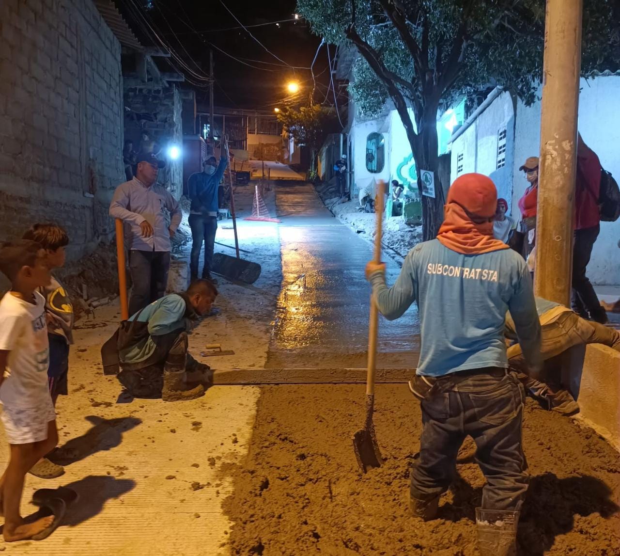 Habitantes de Nacho Vives pronto estrenarán calle pavimentada