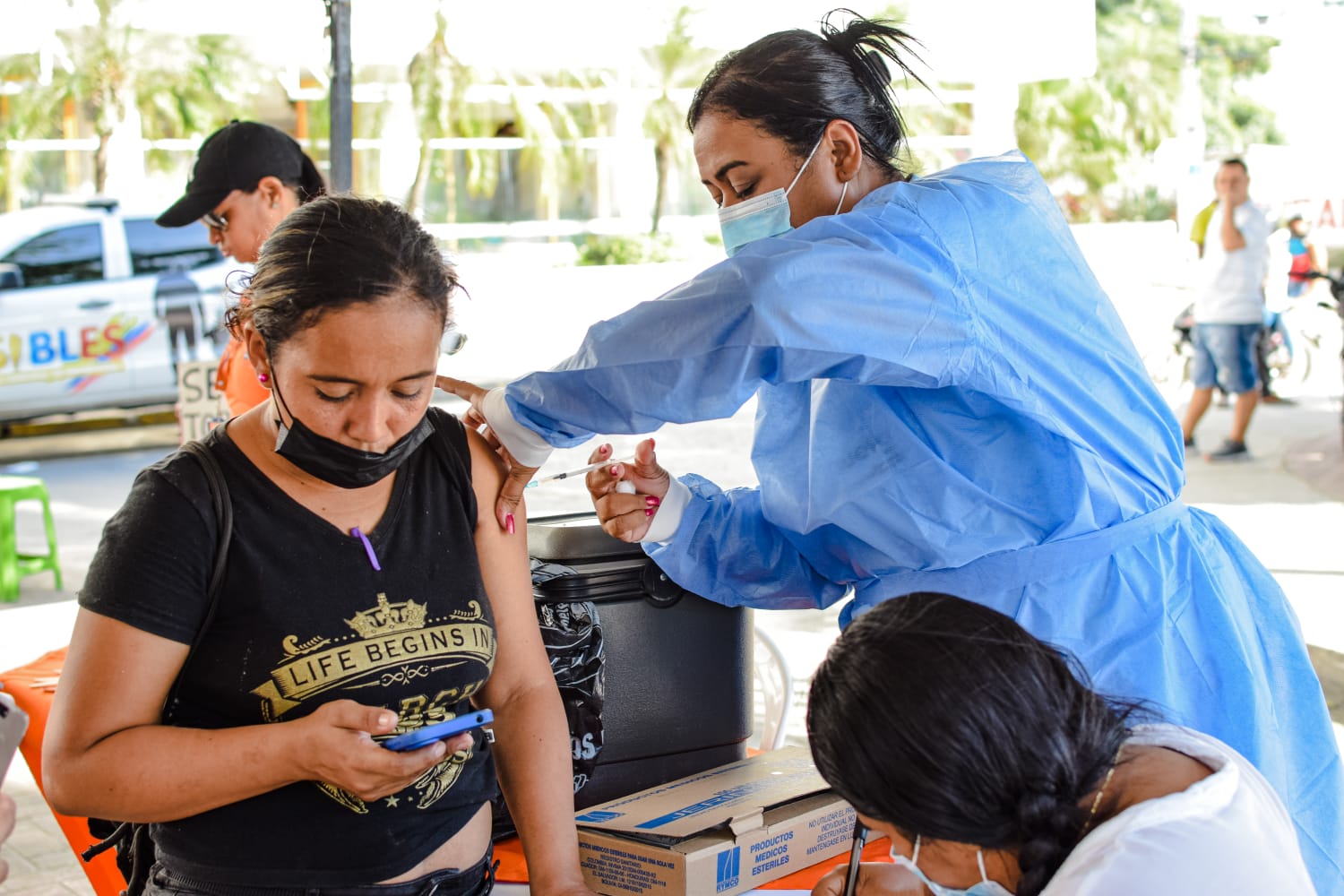 Distrito realizó jornada de atención integral a la población migrante y retornados