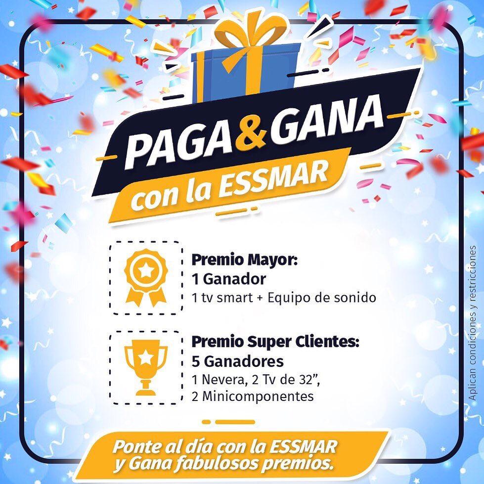 Essmar inicia sorteo para premiar a usuarios por pago oportuno