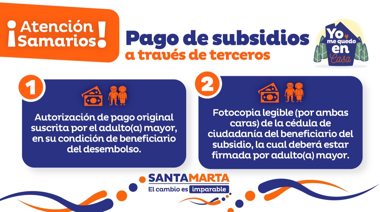 Beneficiarios del programa Adulto Mayor podrán reclamar subsidios a través de terceros Beneficiarios del programa Adulto Mayor podrán reclamar subsidios a través de terceros