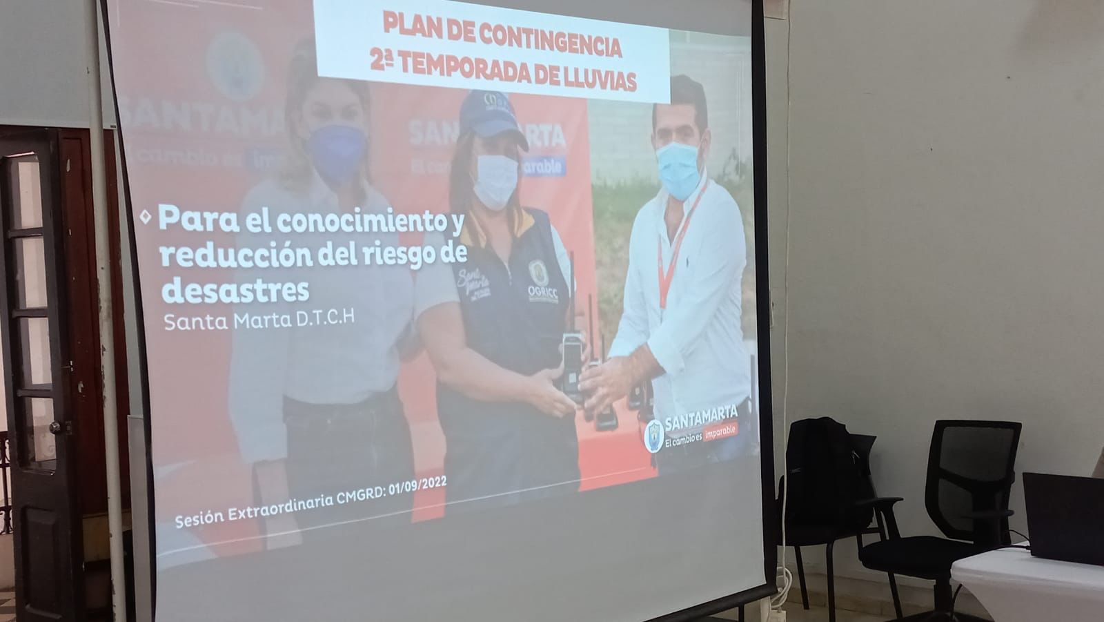 Ogricc socializó el plan de contingencia para la segunda temporada de lluvias 2022