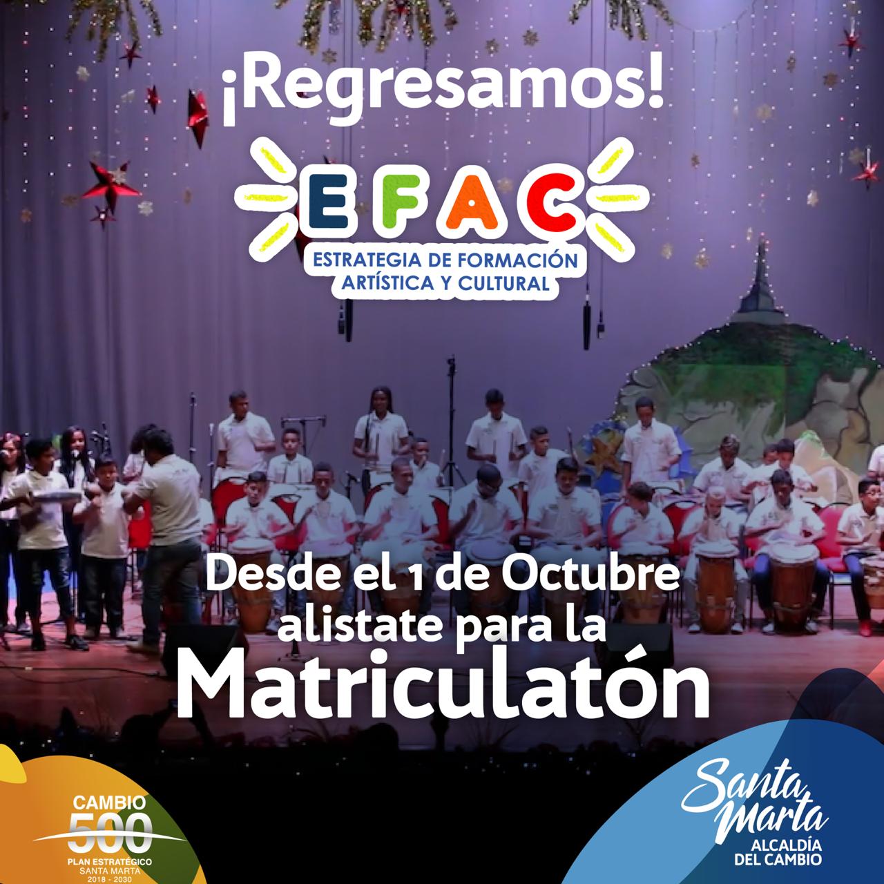 Regresa la EFAC y con ella, la Matriculatón Regresa la EFAC y con ella, la Matriculatón