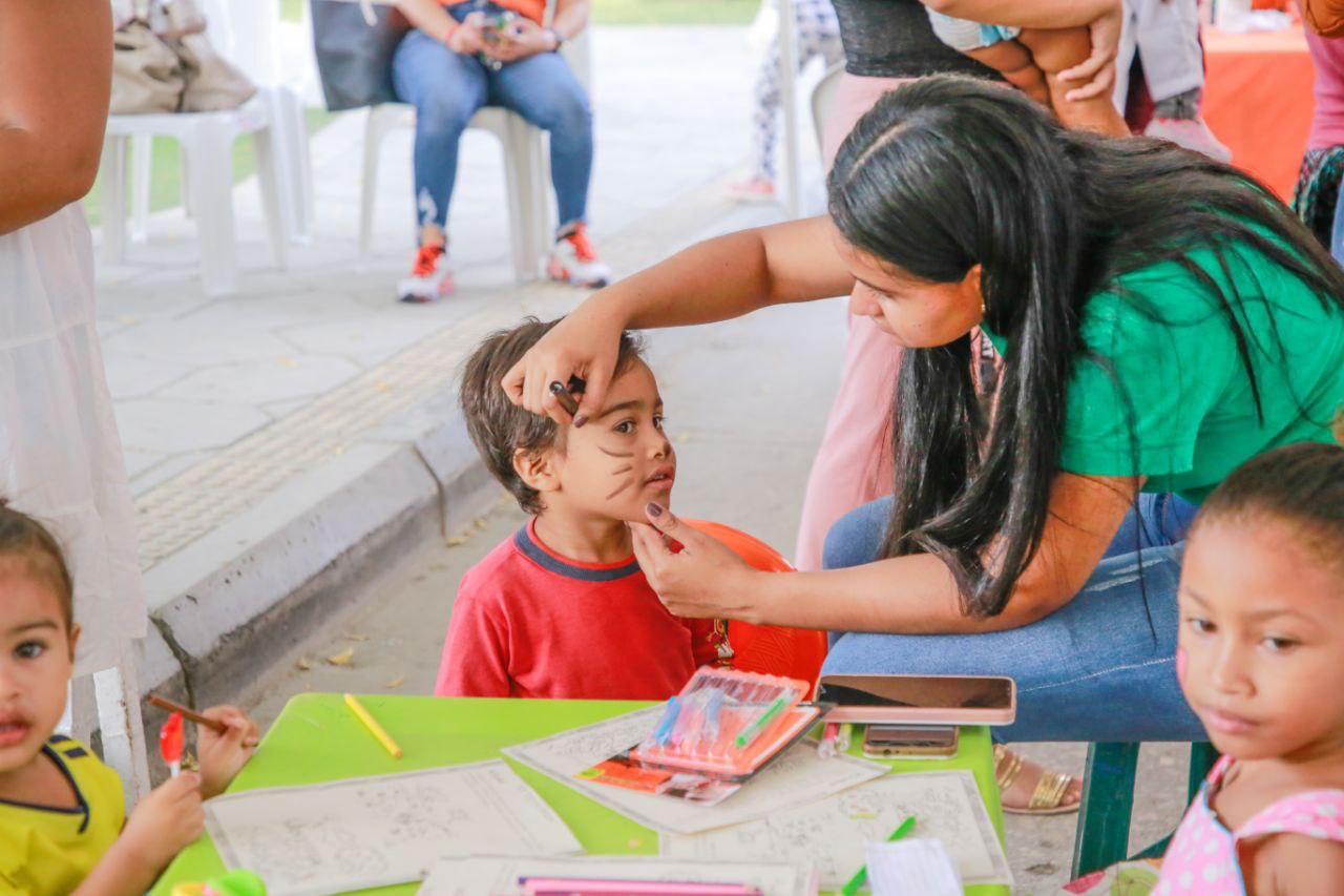 Habitantes de Gaira disfrutaron del lanzamiento de Todos Al Parque