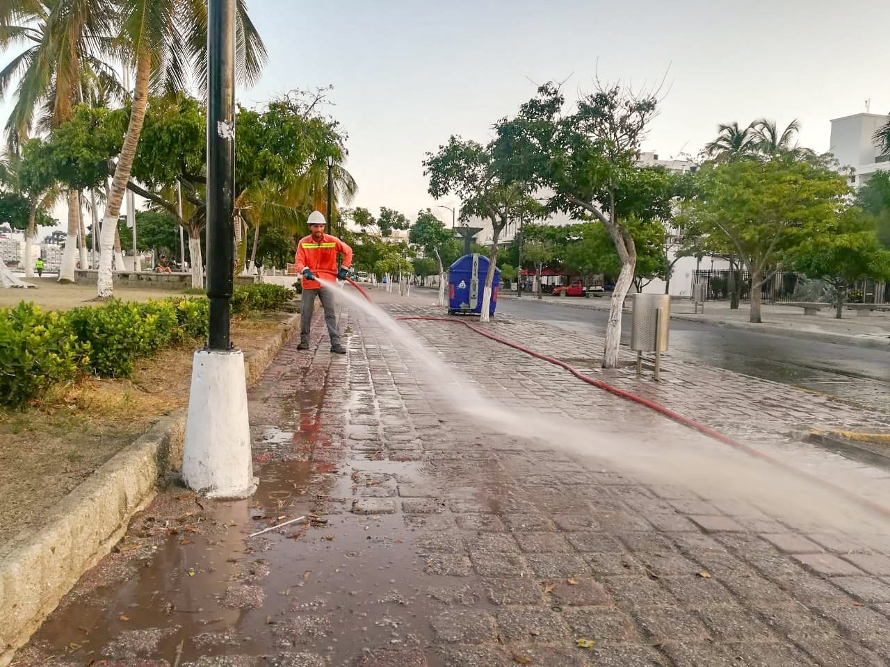 ¡Playas limpias y listas para turistas y samarios!