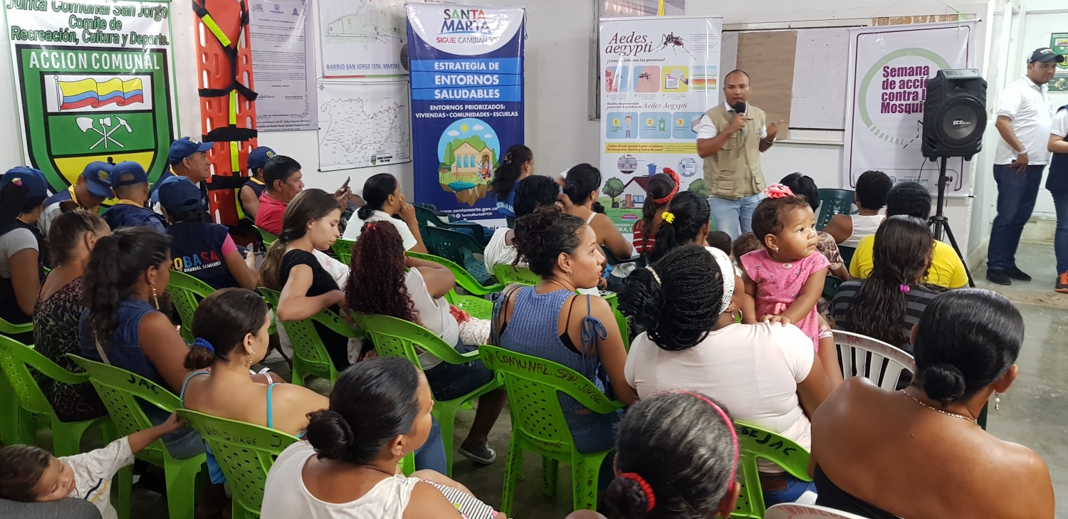 Distrito escogido por la OPS para iniciar Semana de Acción Contra los Mosquitos