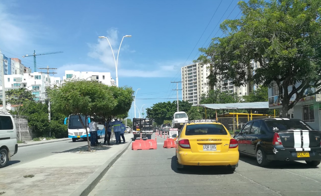 Sec. de Movilidad cierra una de las calzadas del Puente El Mayor