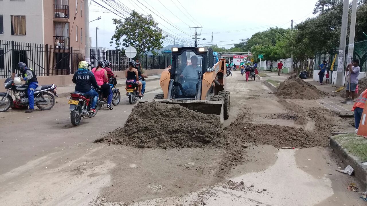 Distrito ha retirado 182 toneladas de sedimento en barrios afectados por lluvias