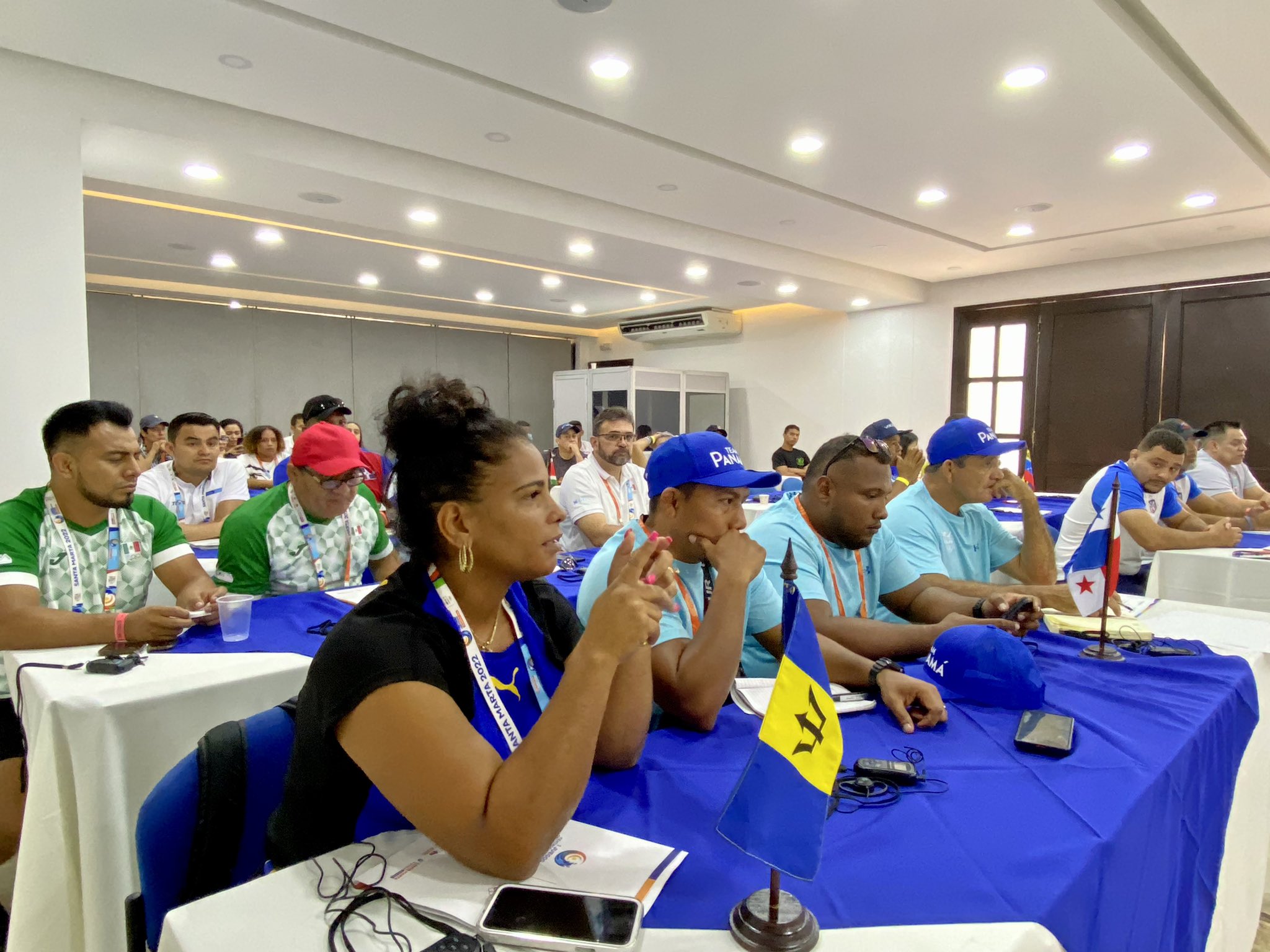 Delegaciones de cada país están listas para las competencias en los primeros Juegos Centroamericanos y del Caribe de Mar y Playa