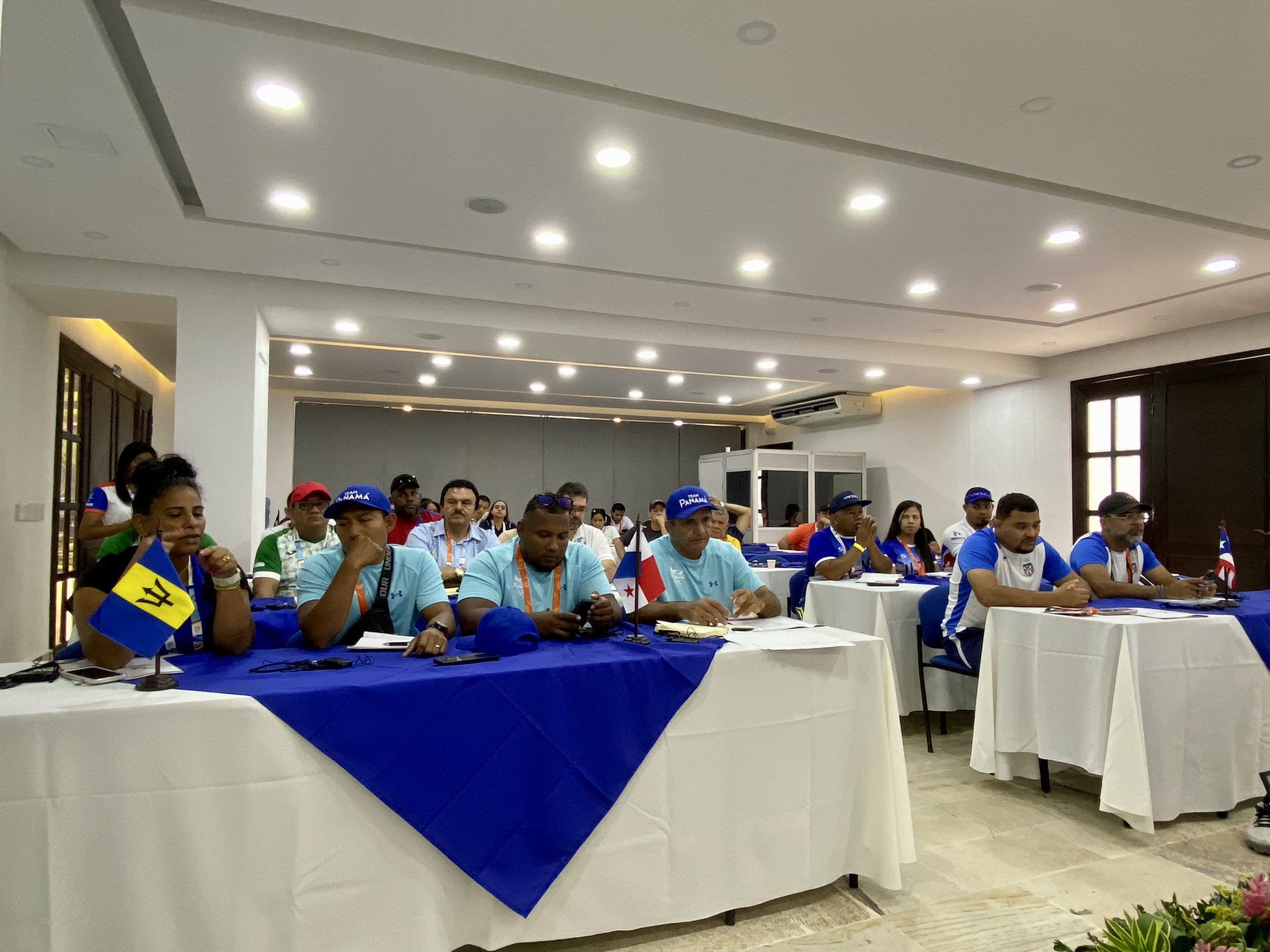 Delegaciones de cada país están listas para las competencias en los primeros Juegos Centroamericanos y del Caribe de Mar y Playa