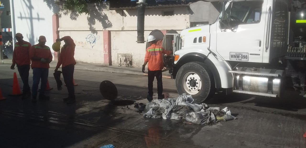 Essmar descubre grave saboteo al Sistema de Alcantarillado