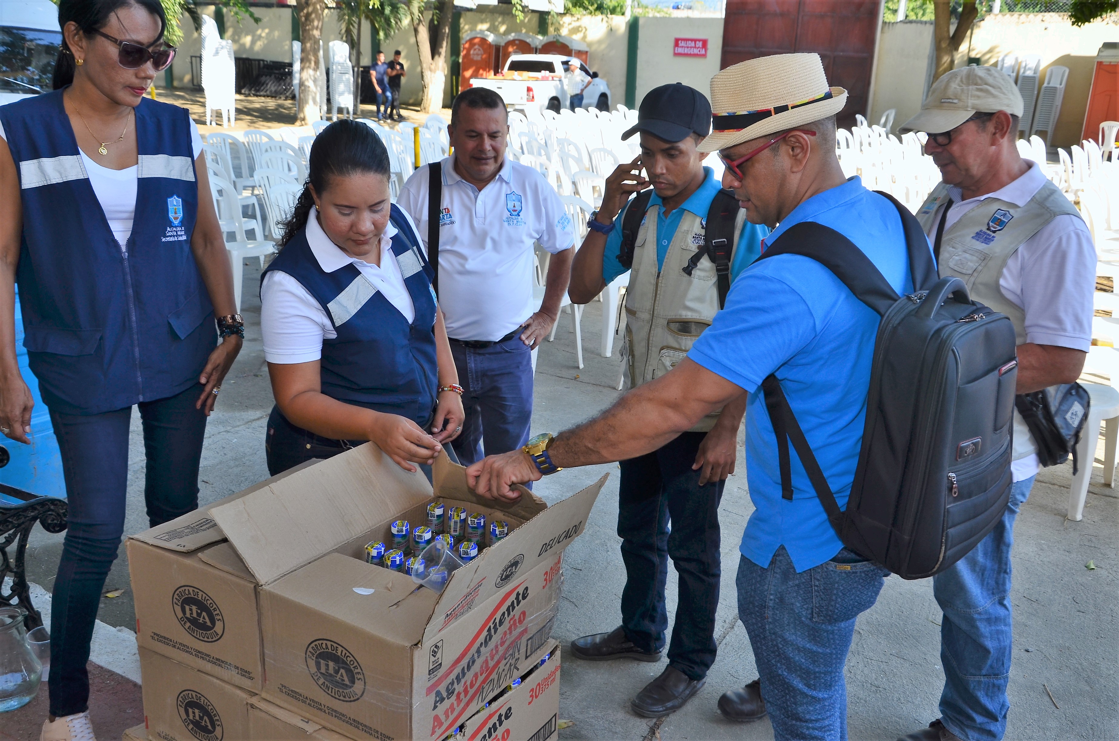 Distrito verifica cumplimiento de planes de emergencias en eventos del carnaval