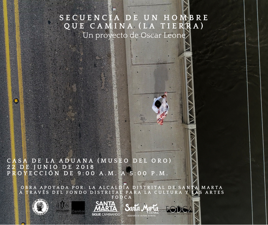 “Secuencia de un hombre que camina” de Oscar Leone será presentada en la Casa de la Aduana “Secuencia de un hombre que camina” de Oscar Leone será presentada en la Casa de la Aduana