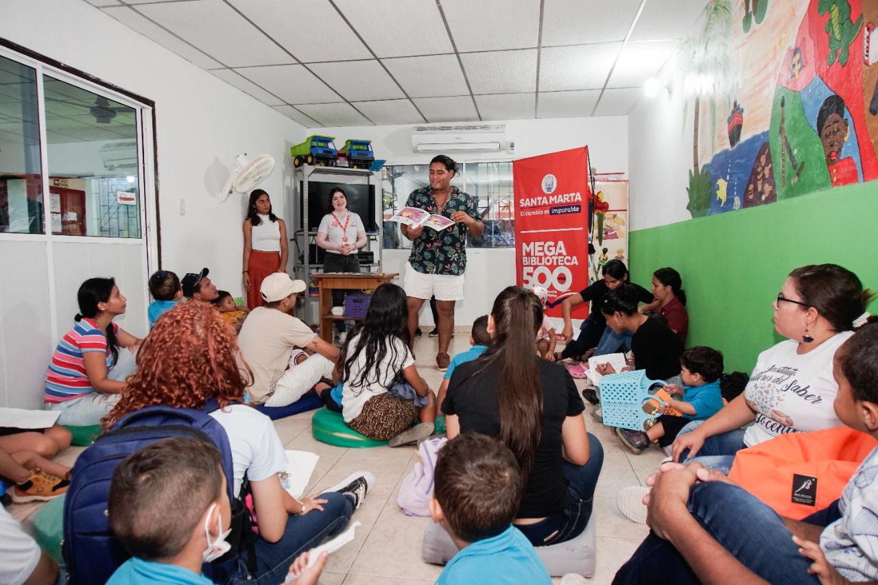 Santa Marta tuvo un enriquecedor encuentro con las letras en la semana de la lectura “Leo para Crecer”