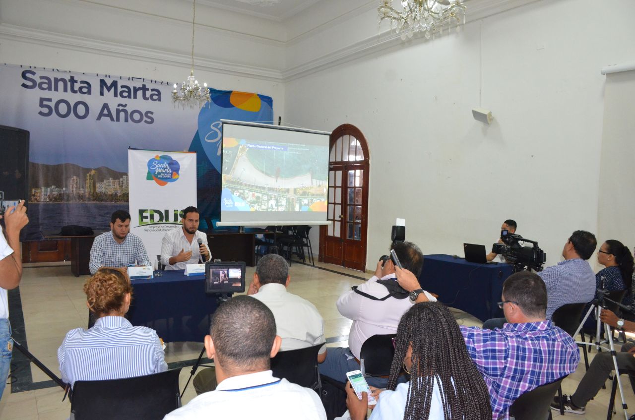 Proyectos del Malecón de la Bahía y El Rodadero han sido socializados a 3 mil ciudadanos