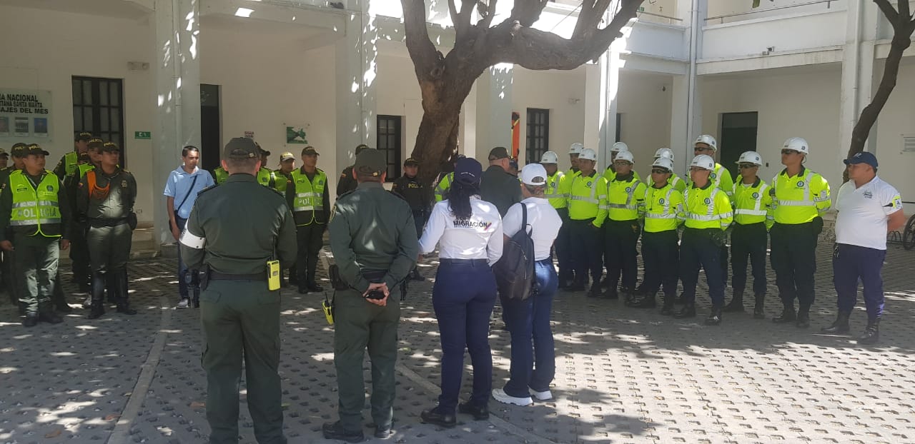 Distrito refuerza el 'Plan Semáforo' y 'Plan Parques' para garantizar la seguridad en Santa Marta