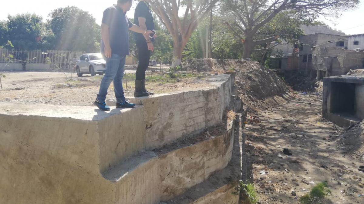 Terminadas obras de mitigación de inundaciones de la Quebrada Tamacá