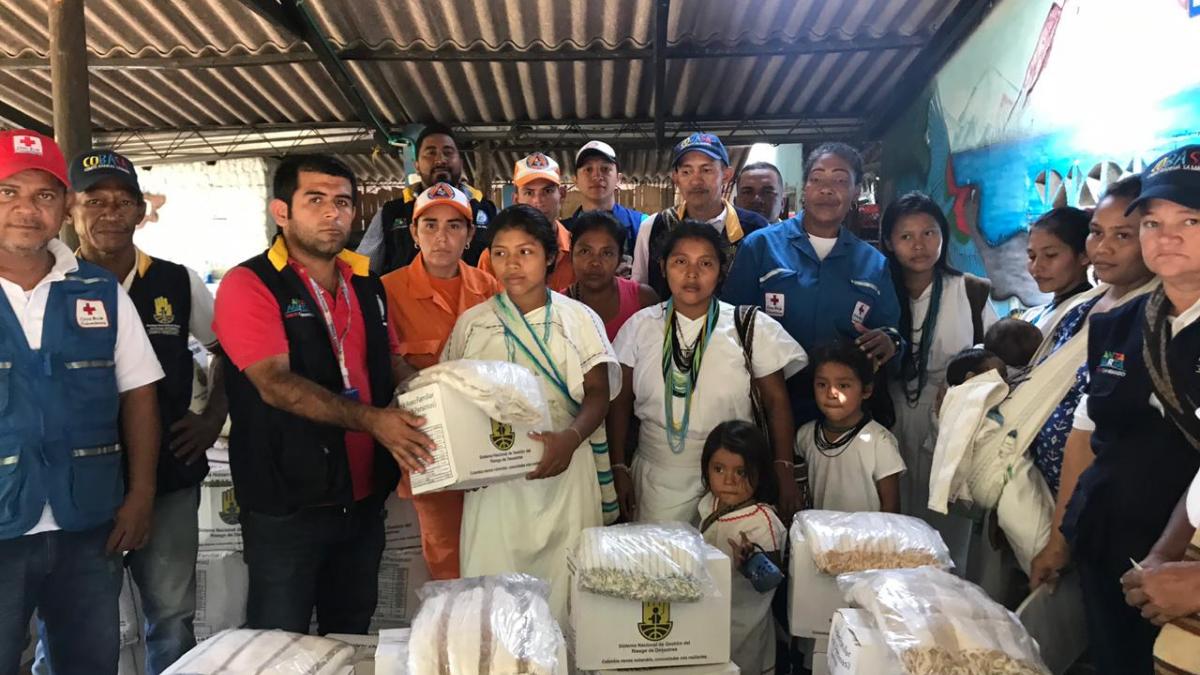 La Alcaldía de Santa Marta entregó 434 ayudas humanitarias en zona rural