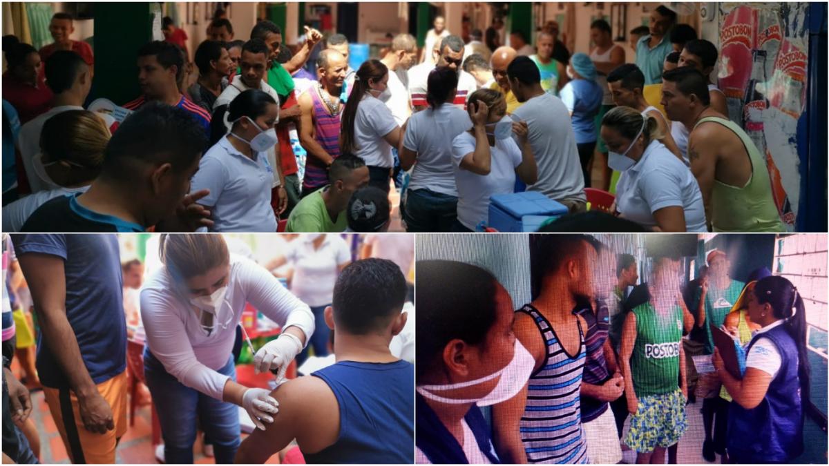 Distrito coordinó jornada de Salud Pública en la cárcel Rodrigo de Bastidas