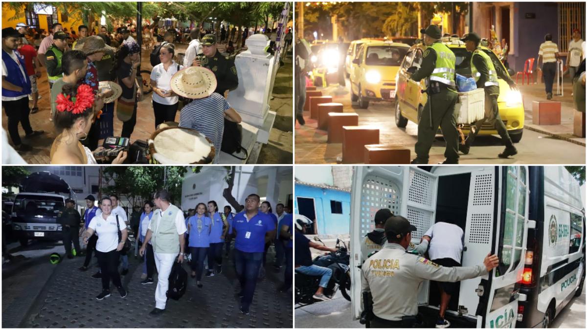 Con Caravana de Seguridad, Alcaldía del Cambio se tomó el Centro Histórico