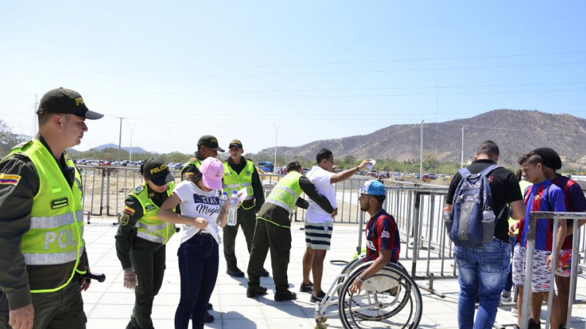 Alcaldía y Policía Nacional garantizan la seguridad en el partido Unión Magdalena vs Deportivo Independiente Medellín