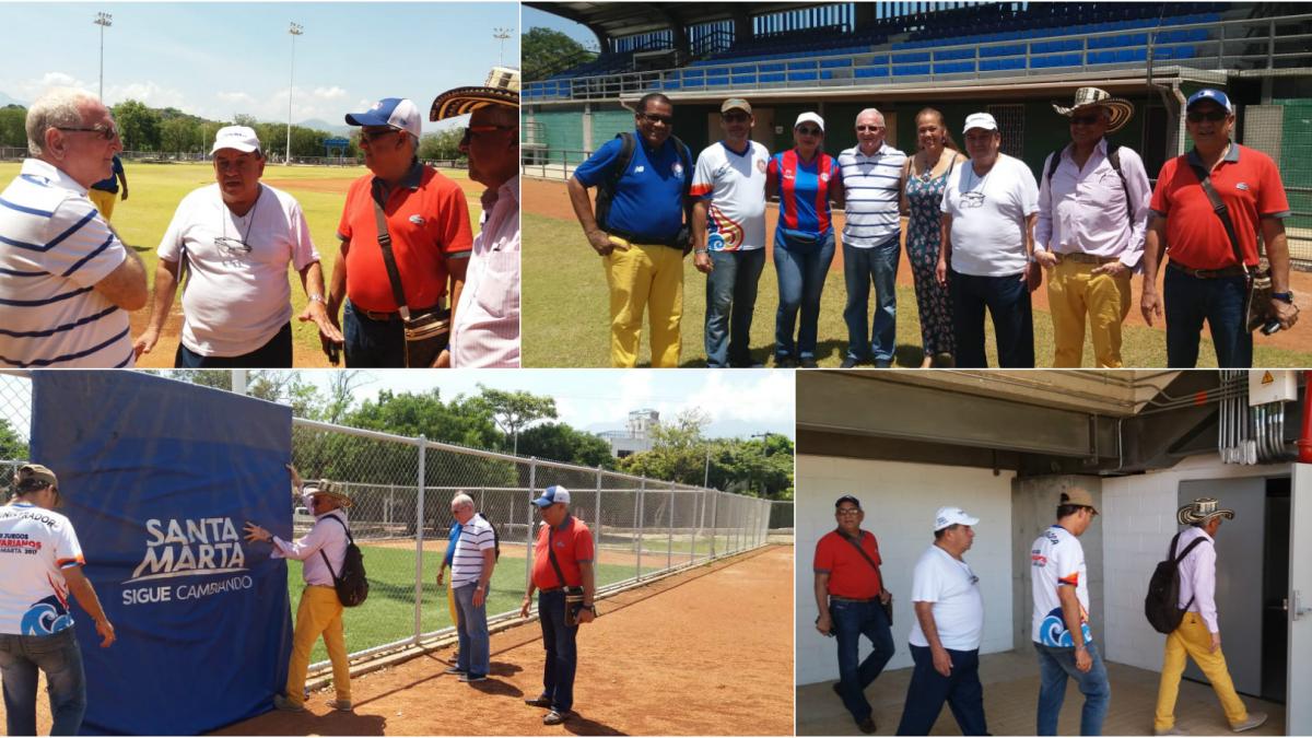 Estadio “La Equidad” recibió a Comisión Técnica de Fedebéisbol