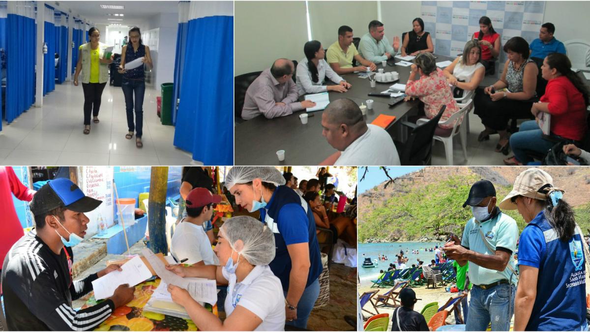 Distrito listo en materia de  contingencia en salud para la próxima Fiesta del Mar