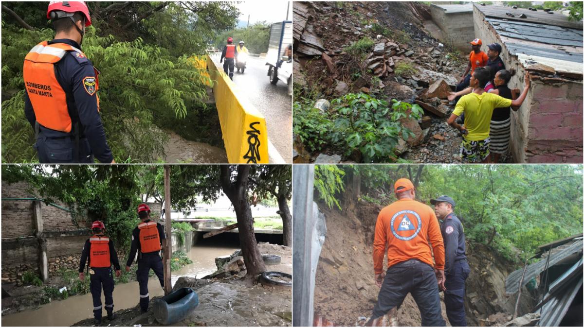 Alerta roja por desbordamiento del río Buritaca en el sector Cabañas