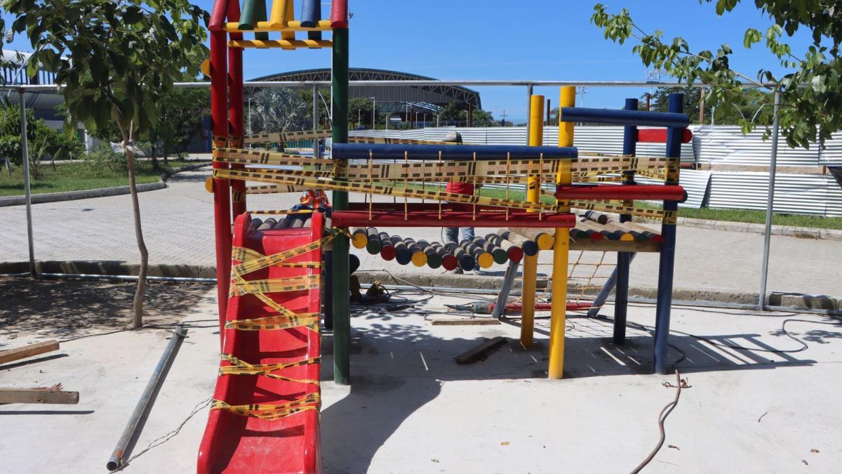 Construcción del Centro Lúdico de la Villa Bolivariana avanza en un 90% Construcción del Centro Lúdico de la Villa Bolivariana avanza en un 90%