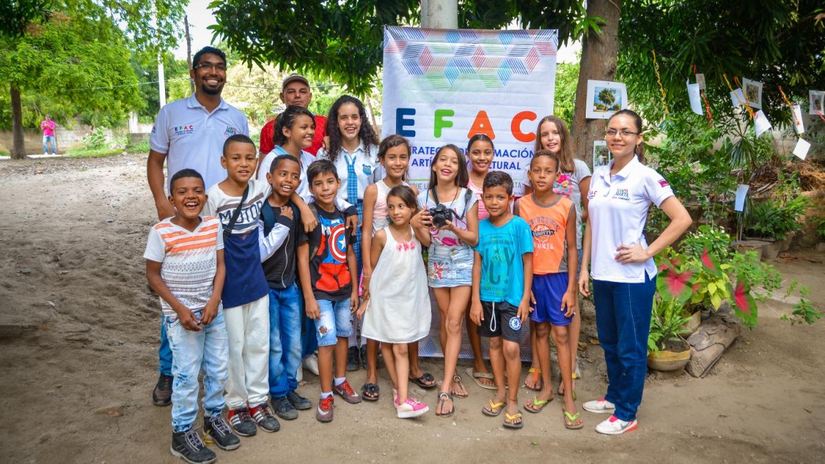 ‘Galerías Callejeras’, la vitrina cultural del talento de los niños Efac