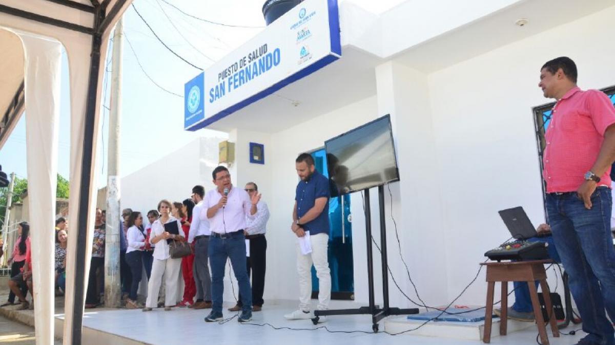 Se dio inicio a las entregas de obras de adecuación en puestos de salud