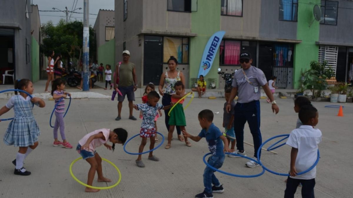 Alcaldía del Cambio llega con actividades recreo deportivas y regalos a los barrios de la ciudad