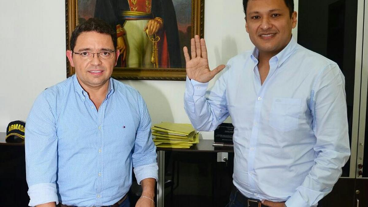Alcalde Rafael Martínez posesionó a nuevo gerente de infraestructura