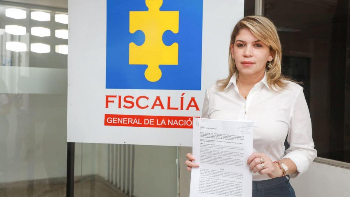 Alcaldesa Virna Johnson instaura denuncia ante la Fiscalía por presuntos actos de terrorismo en Santa Marta