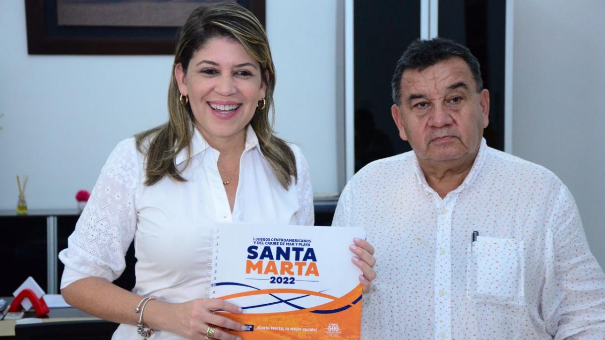 Santa Marta oficializa candidatura a los I Juegos Centroamericanos y del Caribe de Mar y Playa 2022