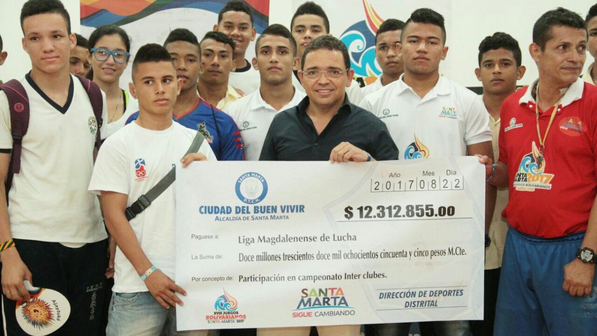 Por tercera vez Alcalde Martínez entregará apoyos y estímulos a deportistas de Santa Marta