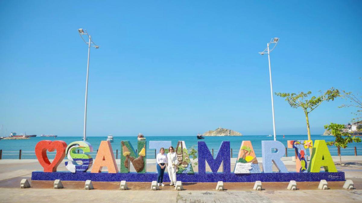 “Los samarios y turistas tienen un nuevo atractivo turístico para disfrutar de Santa Marta”: alcaldesa Virna Johnson