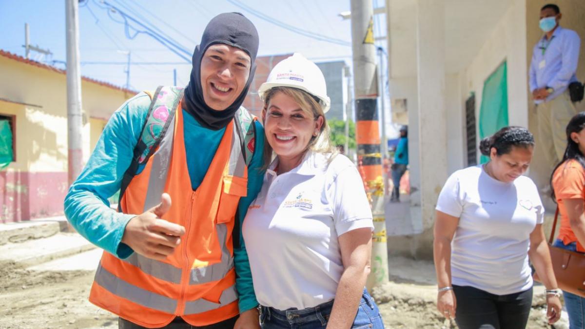 Alcaldesa Virna Johnson lanza convocatoria de empleo para las obras que ejecutará el SETP