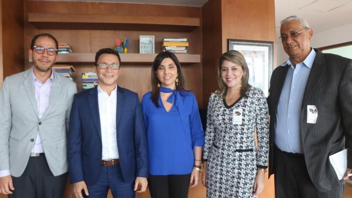Educación, deporte y turismo, en las prioridades de la agenda de la alcaldesa, Virna Johnson en su visita a Bogotá