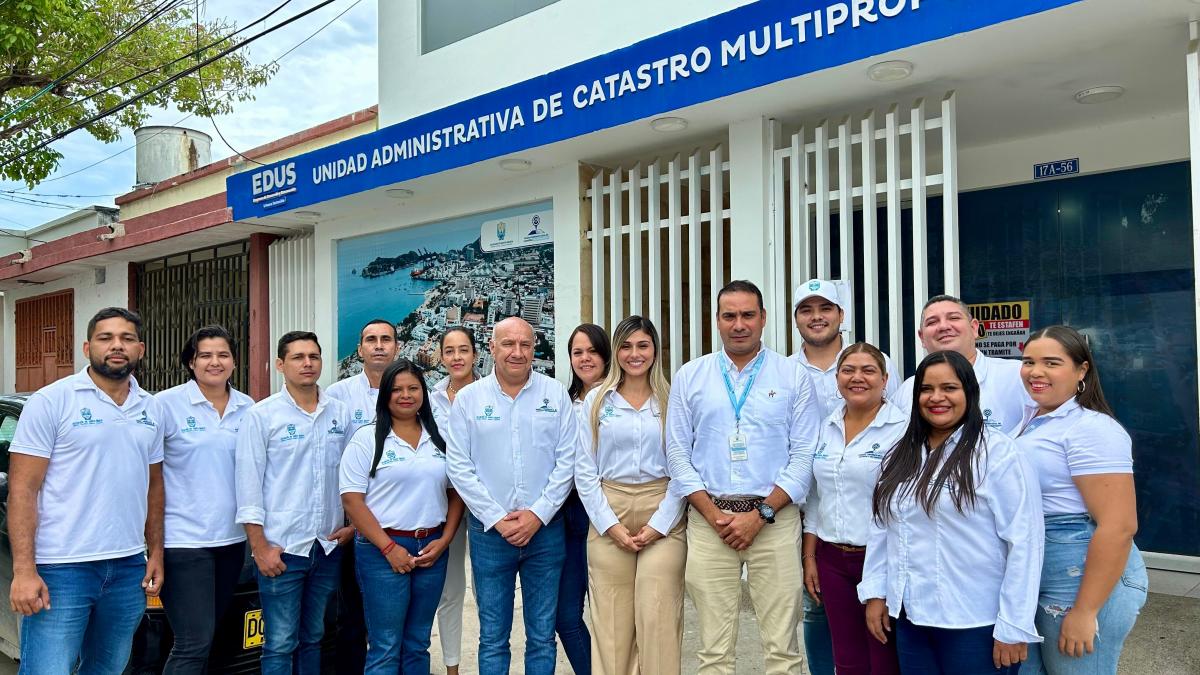 Alcaldía de Santa Marta le apuesta a la organización del territorio con la Unidad de Catastro Multiproposito rumbo a los 500 años