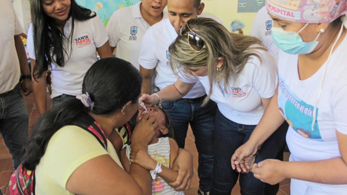 2772 dosis aplicadas en la I Jornada Nacional de Vacunación