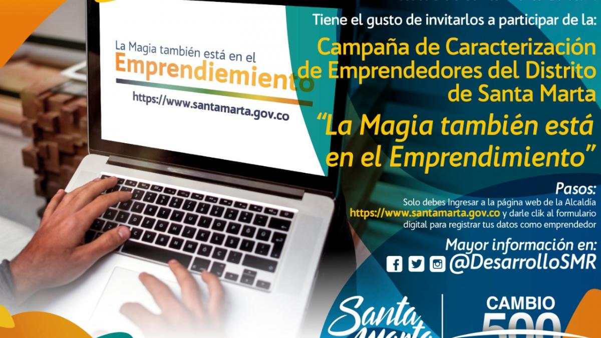 Distrito lanza campaña ‘La magia también está en el emprendimiento’