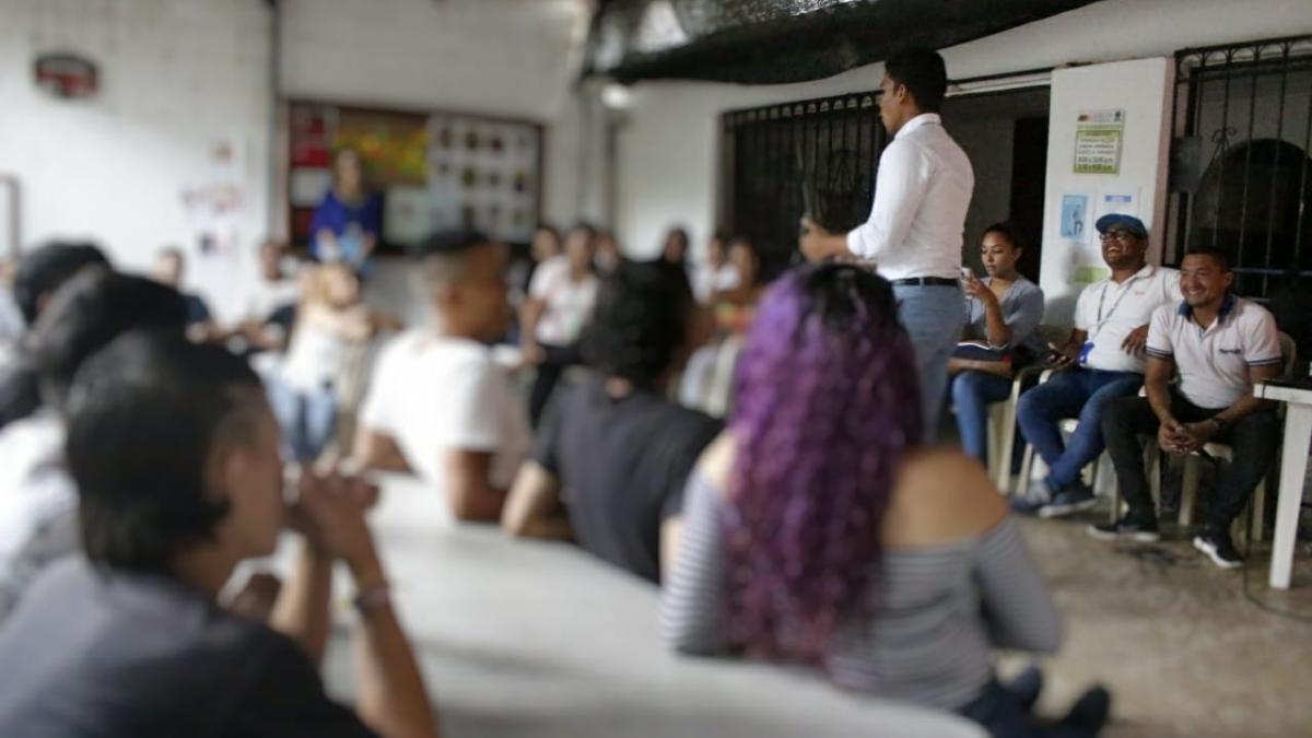 Distrito  capacitó en Comunicación Asertiva a jóvenes del SRPA