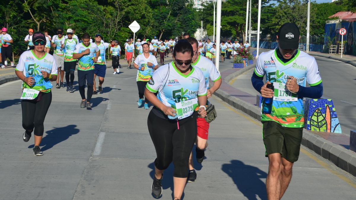 5 K # Fuerza Danny se toma a Santa Marta