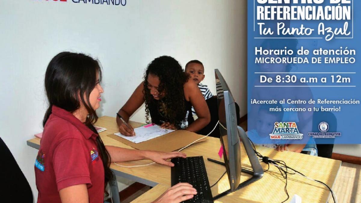 Micro-ruedas de empleo en los Centros de Referenciación