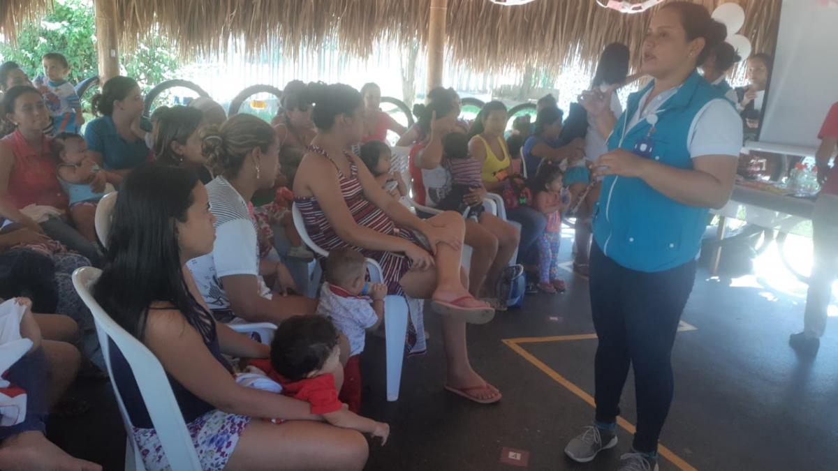 La ESE Distrital realizó charlas educativas en el Barrio Timayüí