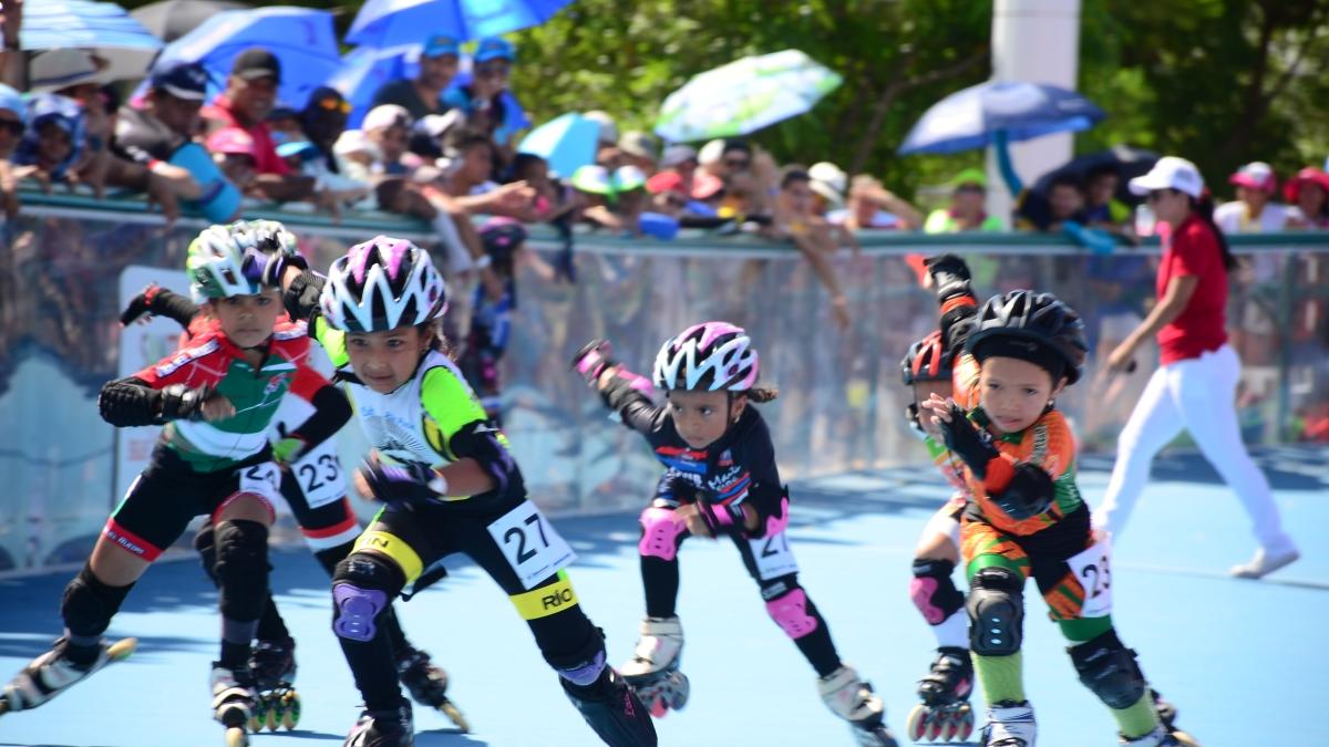 Federación cerró calendario nacional de las categorías menores, en el patinódromo de “La Esperanza”.