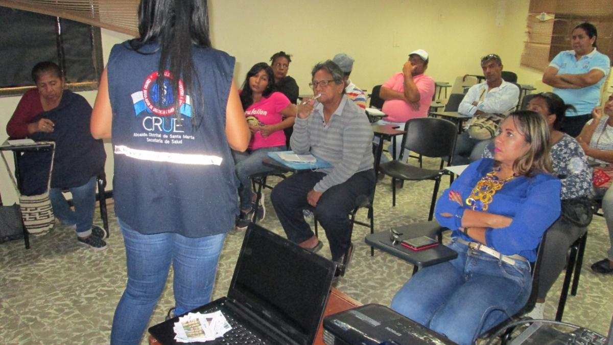 Distrito hace acompañamiento a conformación de nueva veeduría en salud en Taganga