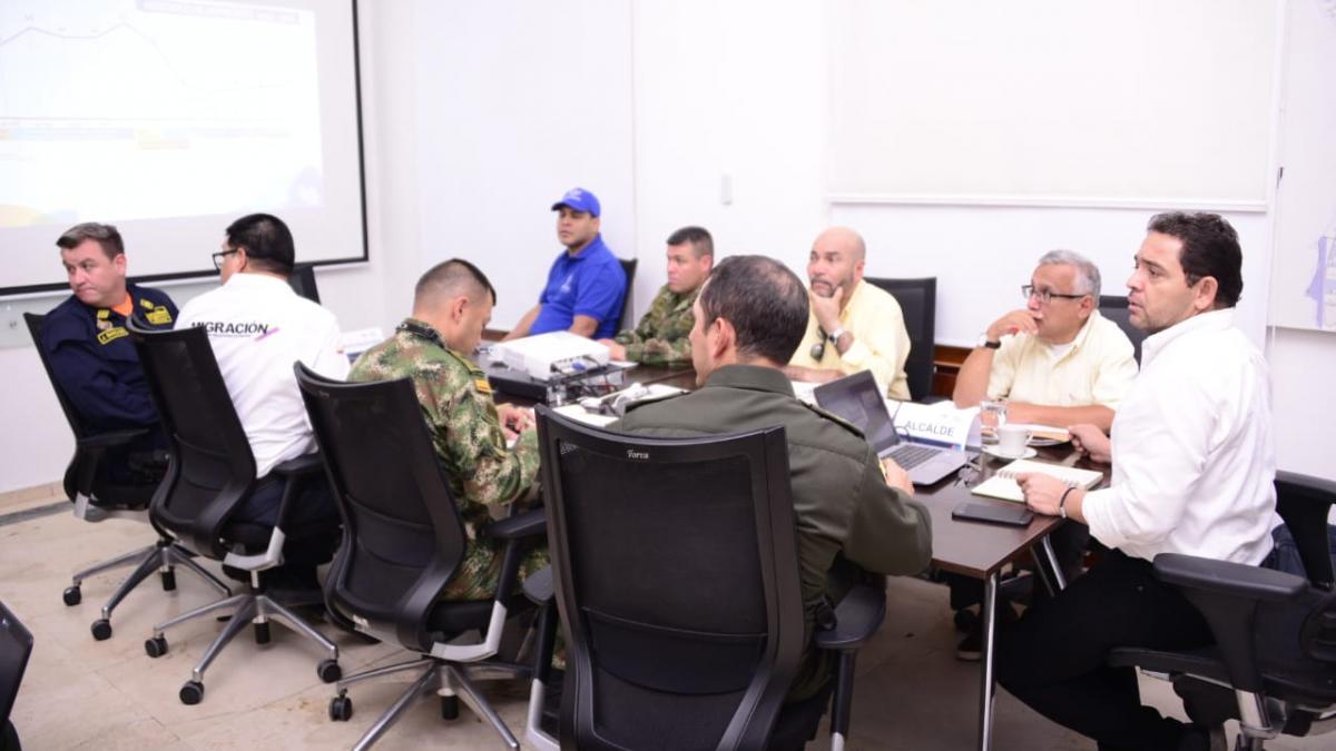 Alcalde Martínez lideró primer Consejo de Seguridad del 2019