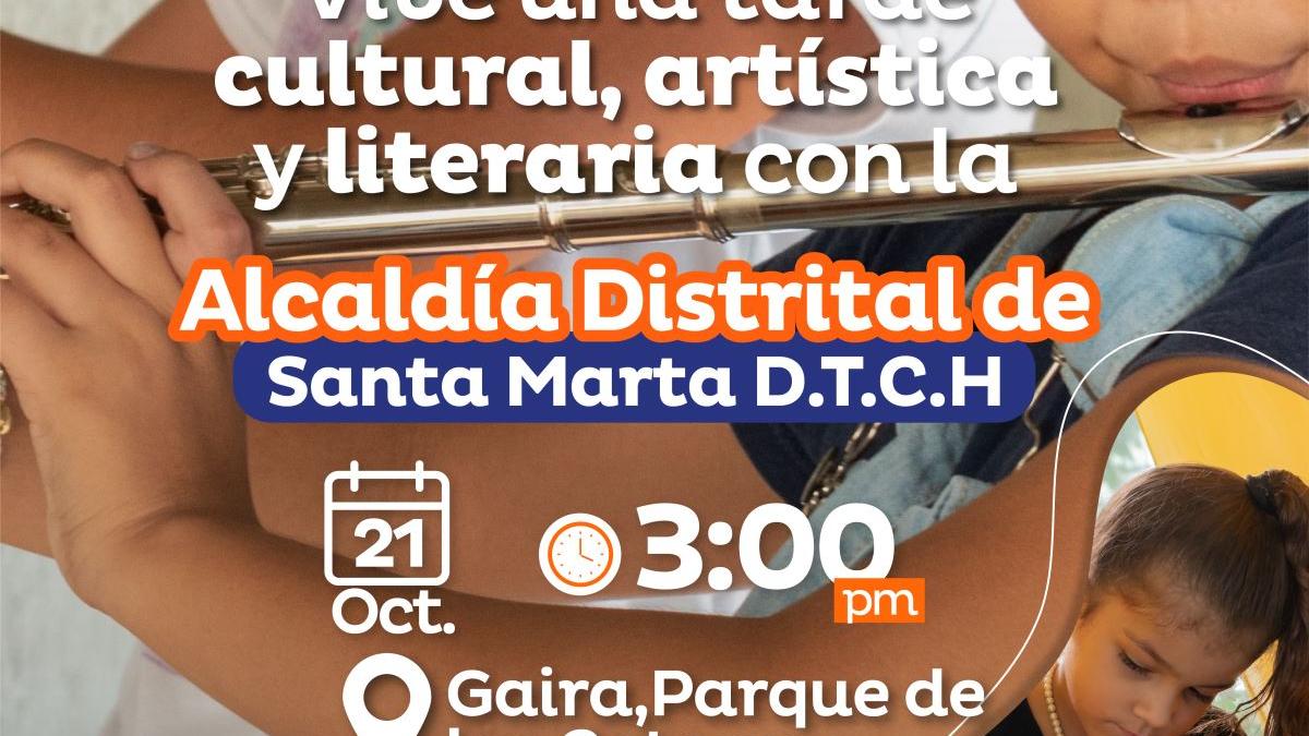 Gaira vivirá una tarde de arte y literatura con la oferta cultural del Distrito