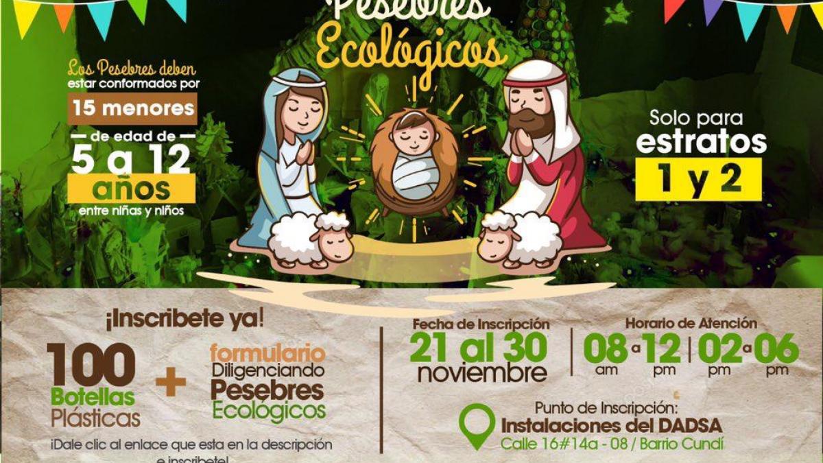 Distrito se adelanta a la Navidad tras abrir convocatoria para concurso de ‘Pesebres Ecológicos’